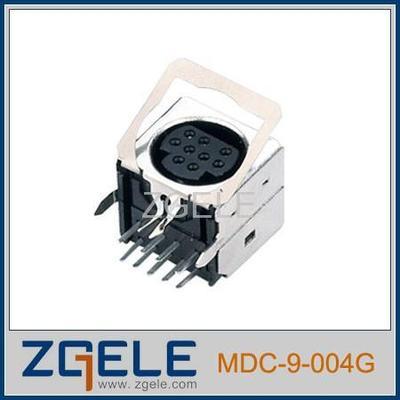MINI DIN CONNECTOR - MDC-4-108 - ZGELE (中国 浙江省 生产商) - 端子、连接器 - 电子元器件 产品 「自助贸易」
